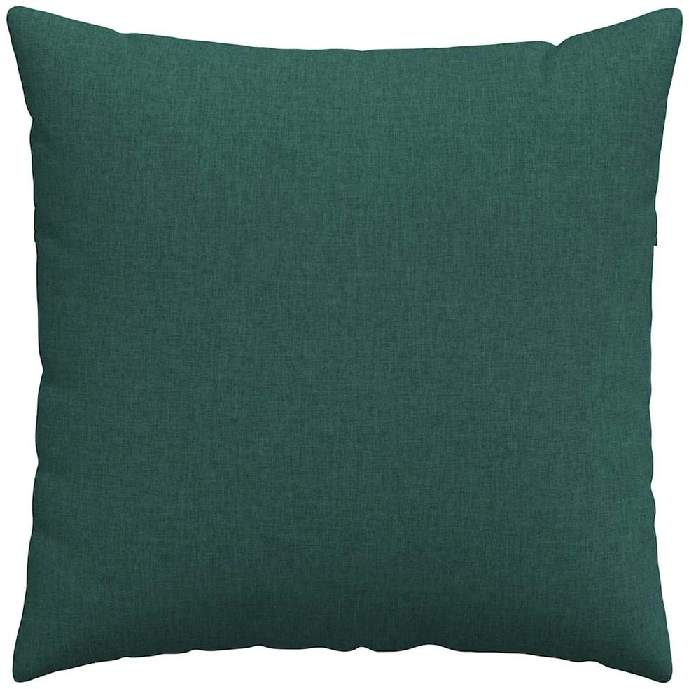 Sofa Pagalvės 2 pcs Tamsiai žalia 60 x 60 cm audinys