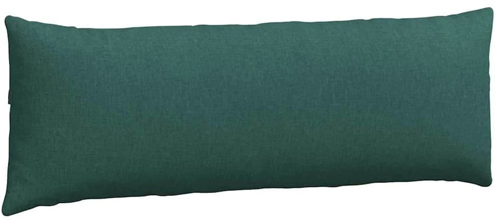 Sofa Pagalvės 2 pcs Tamsiai žalia 120 x 40 cm audinys