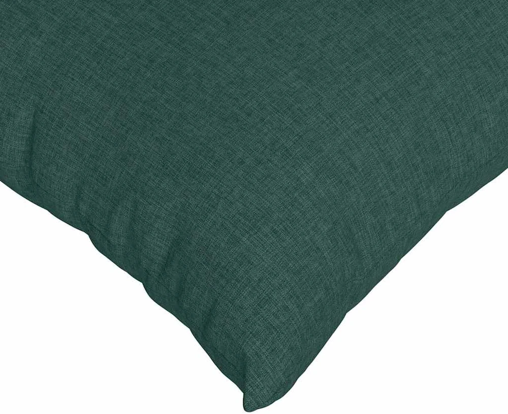 Sofa Pagalvės 2 pcs Tamsiai žalia 60 x 60 cm audinys