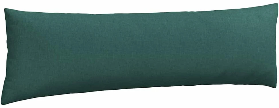 Sofa Pagalvės 2 vnt. audinys Tamsiai žalia 145 x 40 cm