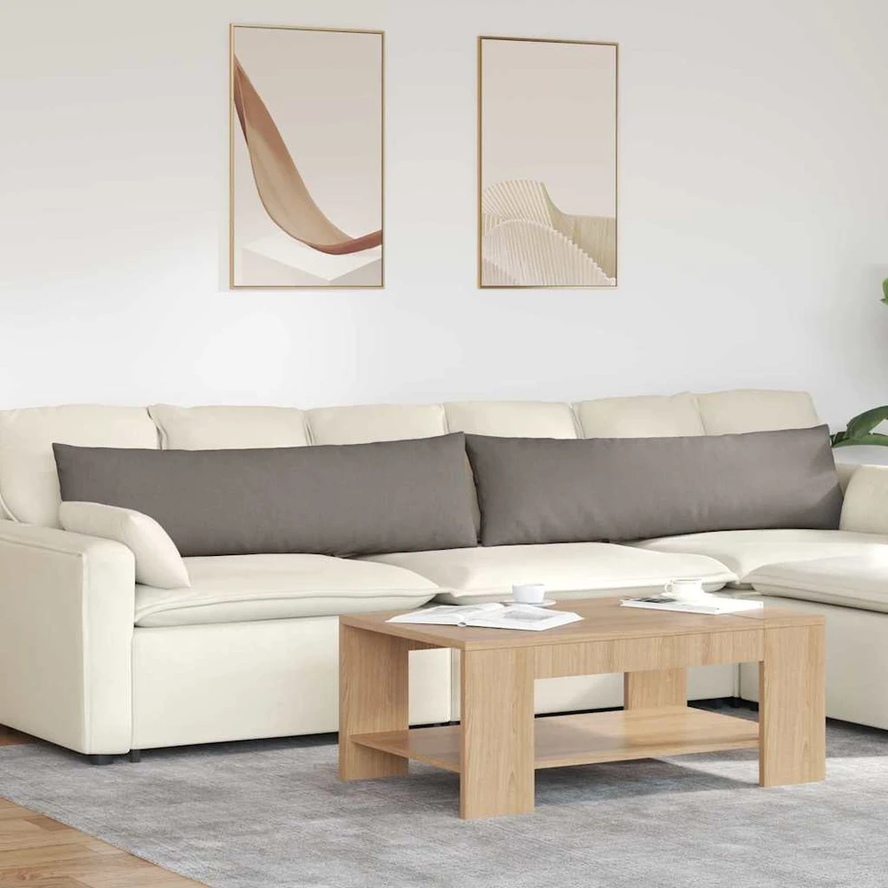 Sofa Pagalvės 2 vnt. audinys Tortora 145 x 40 cm