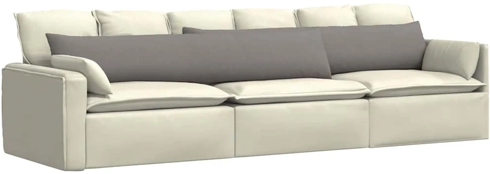 Sofa Pagalvės 2 vnt. audinys Tortora 200 x 40 cm