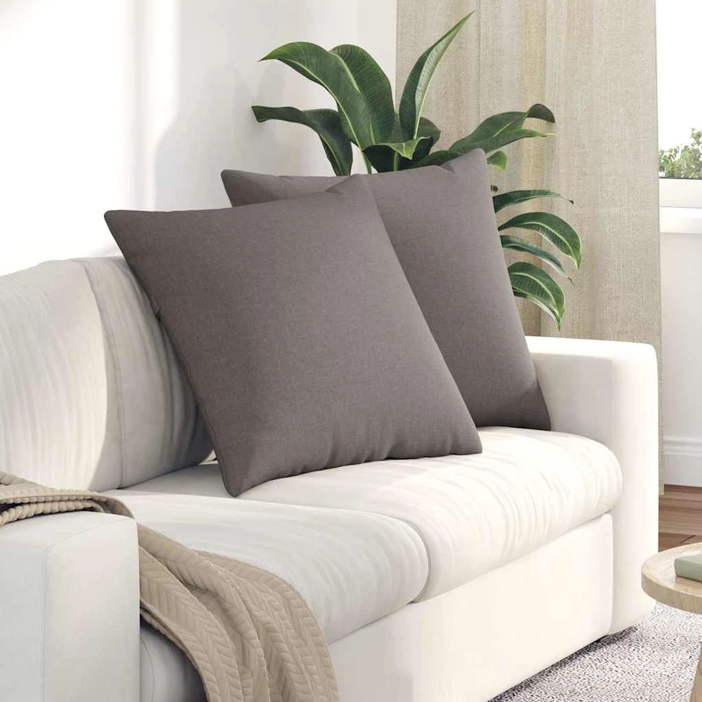 Sofa Pagalvės 2 vnt. audinys Tortora 80 x 80 cm