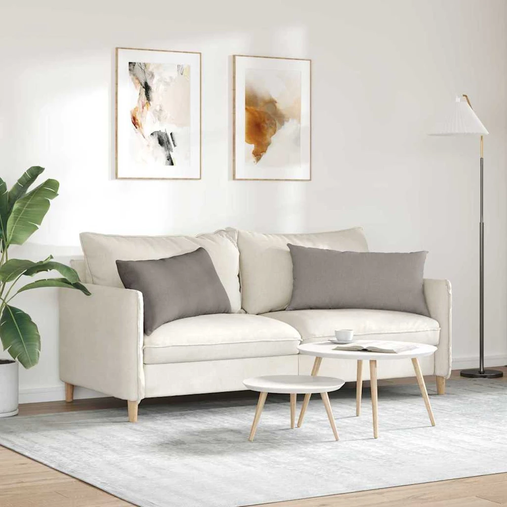 Sofa Pagalvės 2 vnt. audinys Tortora 80 x 40 cm