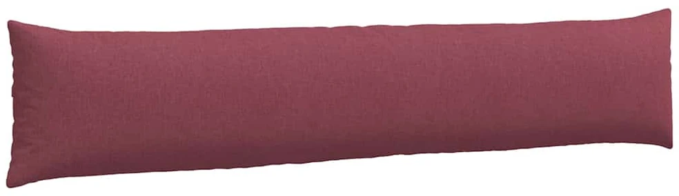 Sofa Pagalvės 2 vnt. audinys Vyno raudona 200 x 40 cm