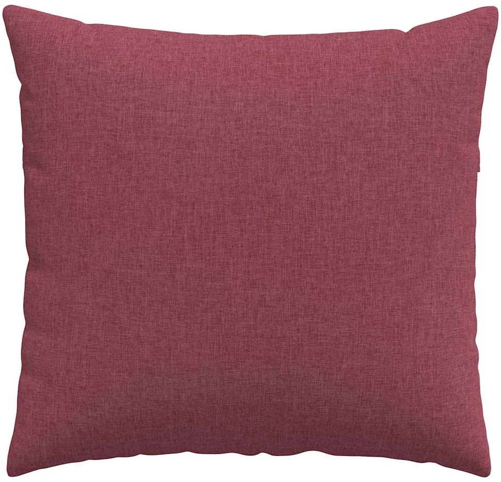 Sofa Pagalvės 2 vnt. audinys Vyno raudona 45 x 45 cm