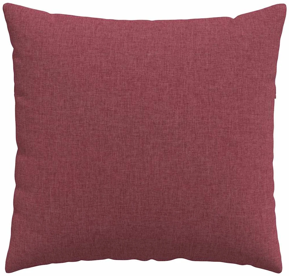 Sofa Pagalvės 2 vnt. audinys Vyno raudona 50 x 50 cm
