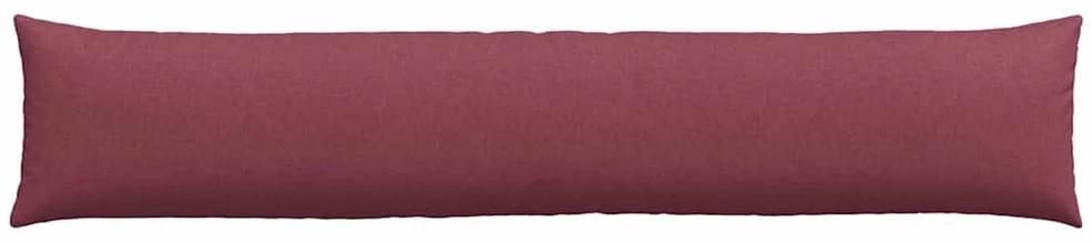 Sofa Pagalvės 2 vnt. audinys Vyno raudona 200 x 40 cm