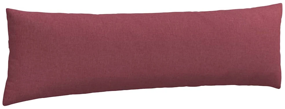 Sofa Pagalvės 2 vnt. audinys Vyno raudona 145 x 40 cm