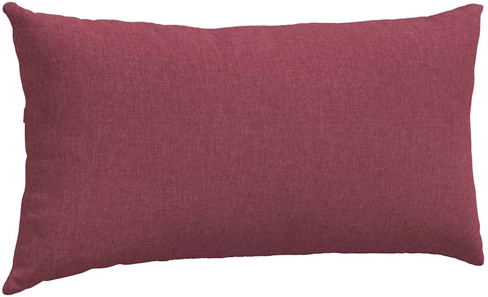 Sofa Pagalvės 2 vnt. audinys Vyno raudona 80 x 40 cm