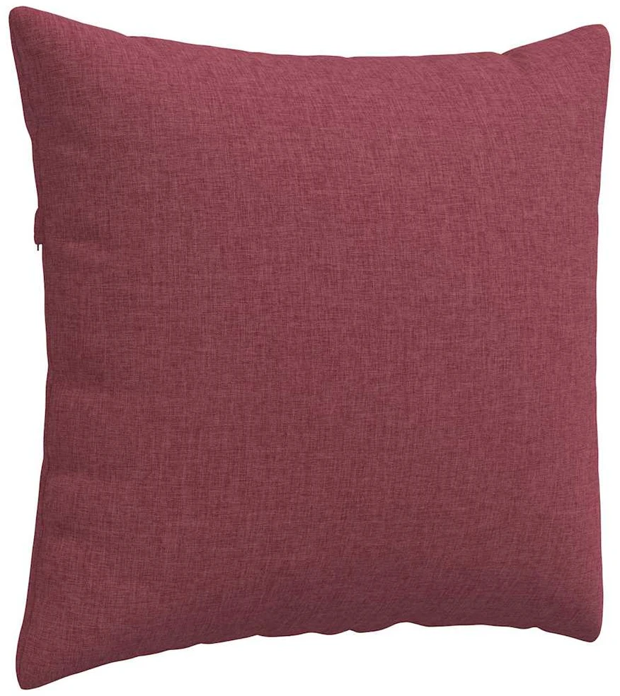 Sofa Pagalvės 2 vnt. audinys Vyno raudona 50 x 50 cm