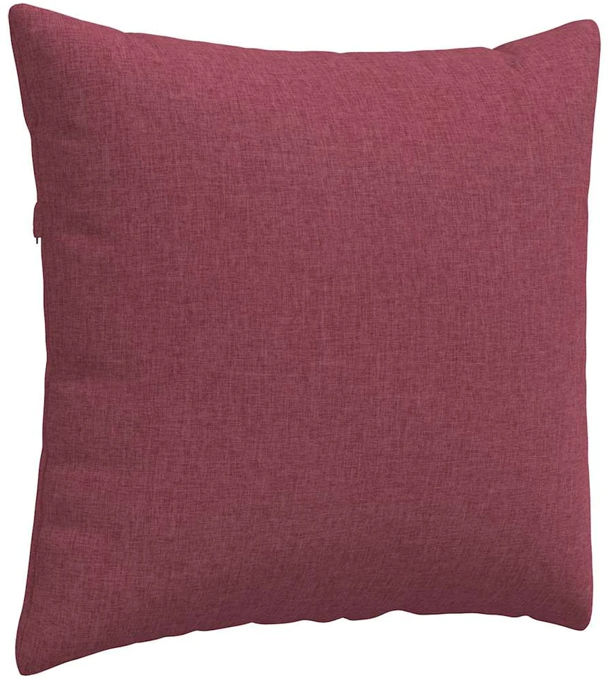 Sofa Pagalvės 2 vnt. audinys Vyno raudona 45 x 45 cm