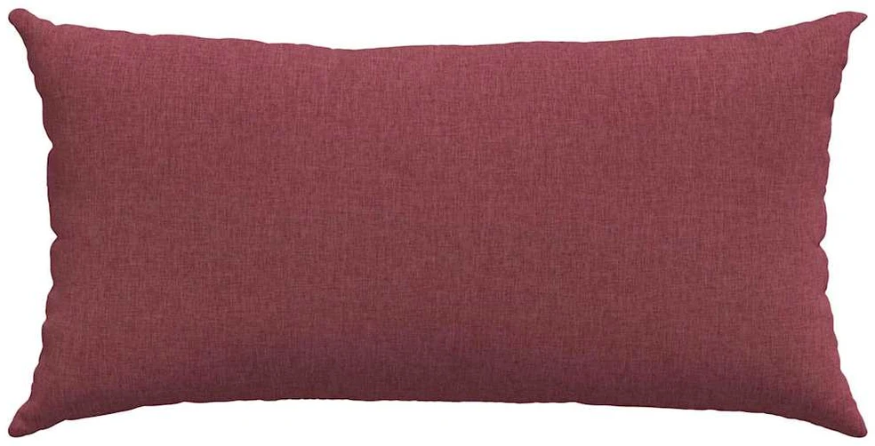 Sofa Pagalvės 2 vnt. audinys Vyno raudona 80 x 40 cm