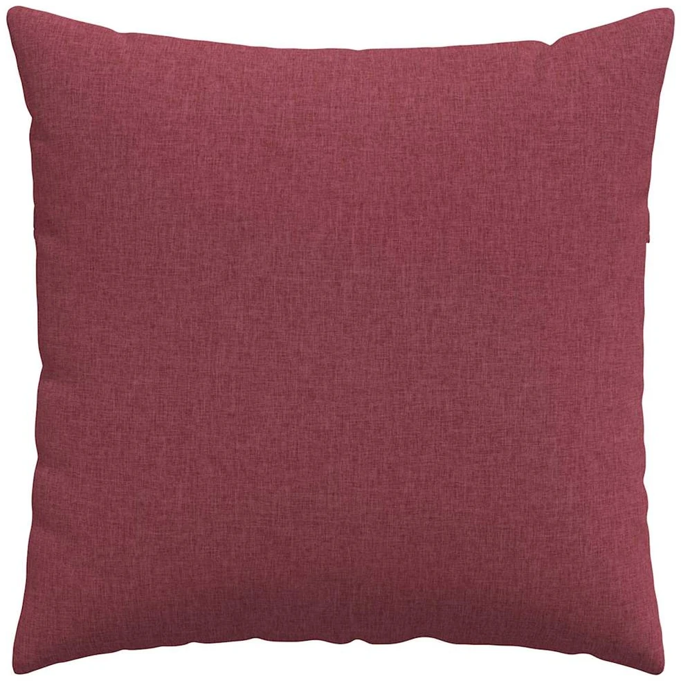 Sofa Pagalvės 2 vnt. audinys Vyno raudona 80 x 80 cm