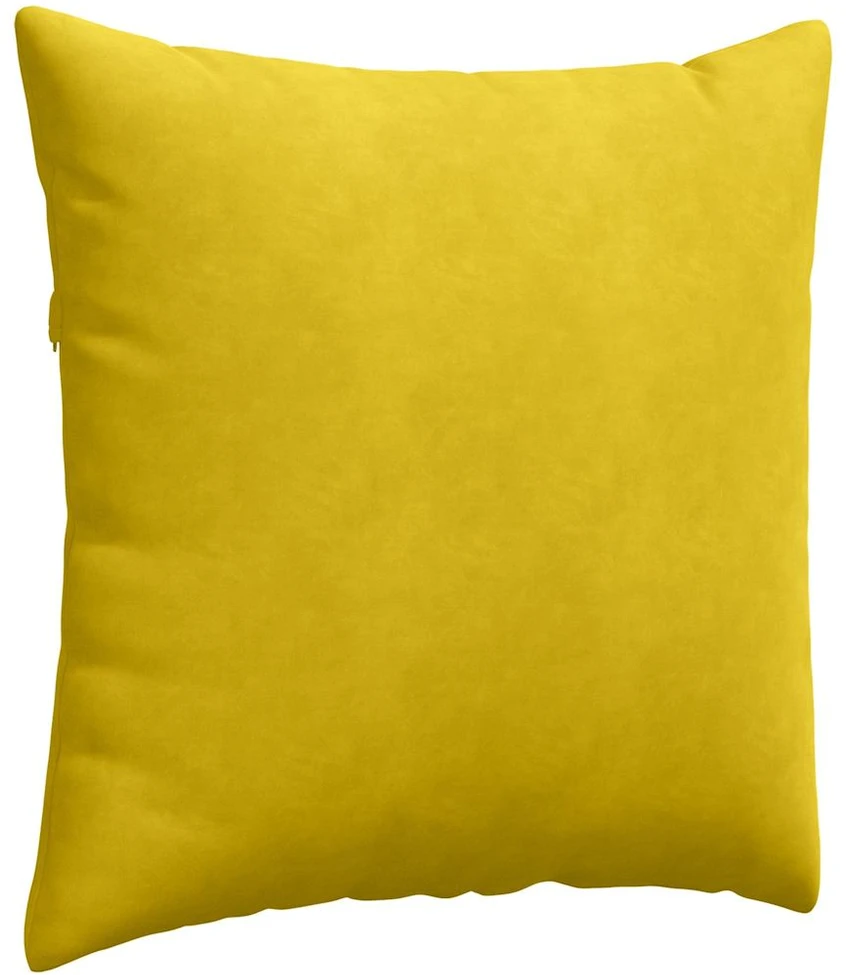 Sofa Pagalvės 2 vnt. Kordūrinis audinys Geltona 60 x 60 cm