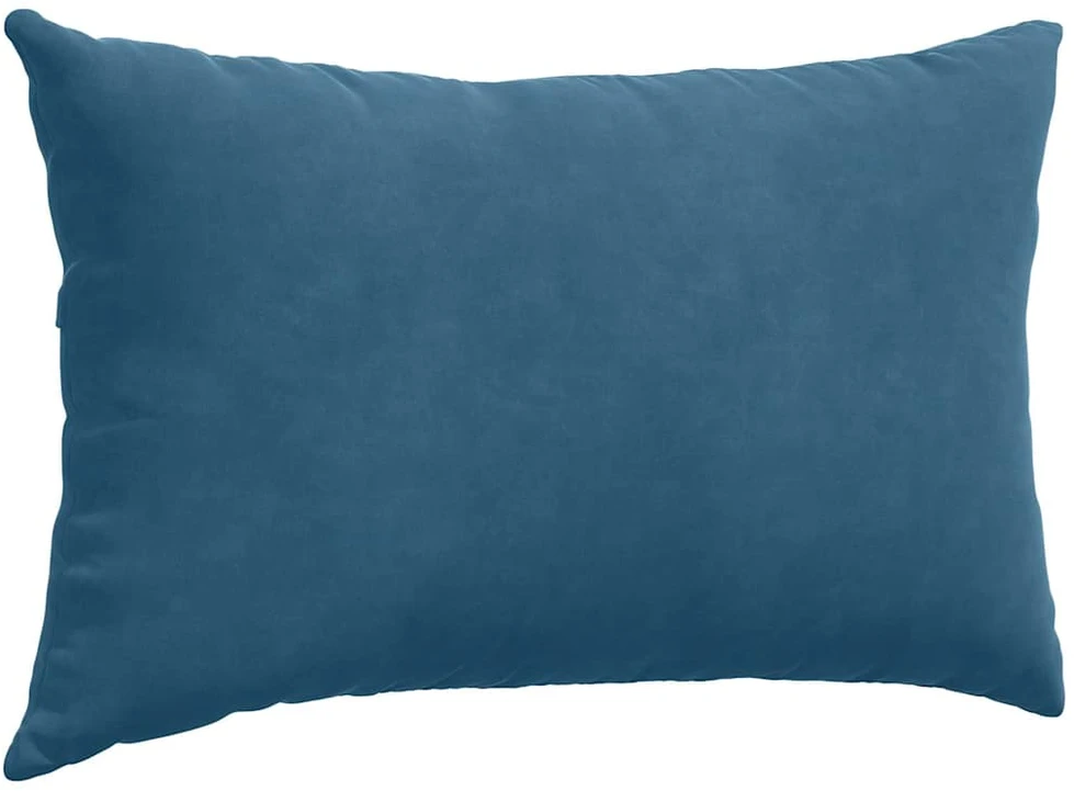 Sofa Pagalvės 2 vnt. Mėlyna 50 x 30 cm Kordūrinis audinys