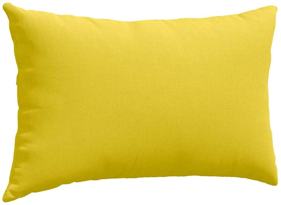 Sofa Pagalvės 2 vnt. audinys Šviesi geltona 50 x 30 cm