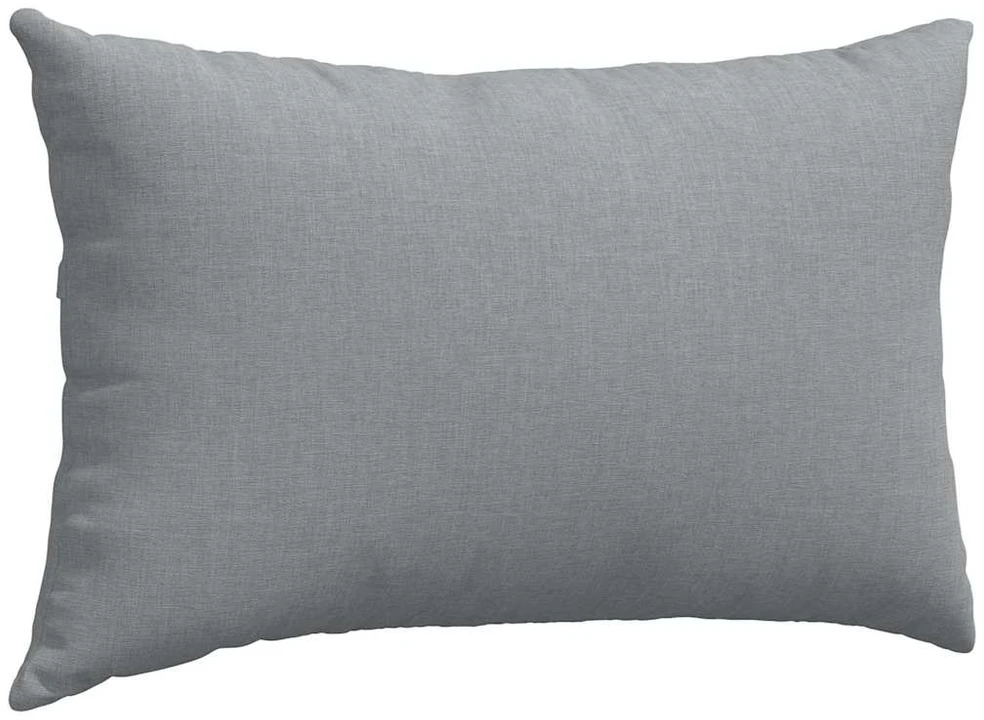Sofa Pagalvės 2 vnt. audinys Šviesiai pilka 50 x 30 cm
