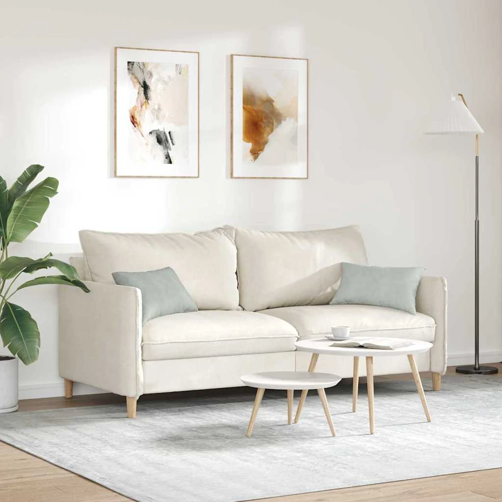 Sofa Pagalvės 2 pcs Šviesiai pilka 50 x 30 cm