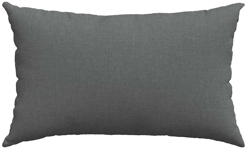 Sofa Pagalvės 2 vnt. audinys Tamsiai pilka 50 x 30 cm