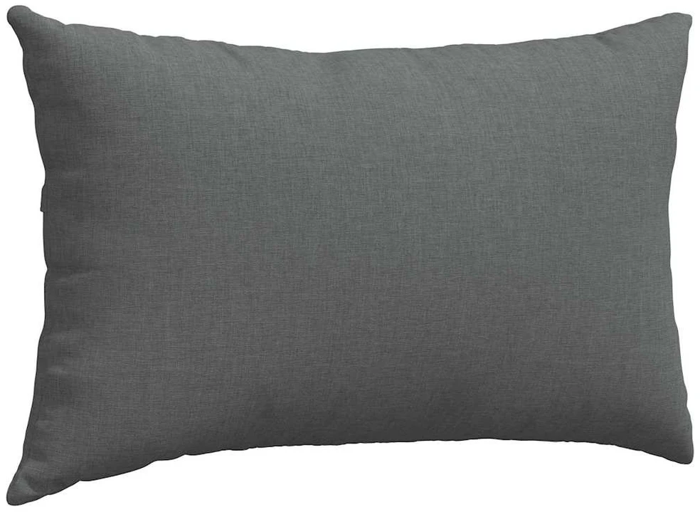 Sofa Pagalvės 2 vnt. audinys Tamsiai pilka 50 x 30 cm