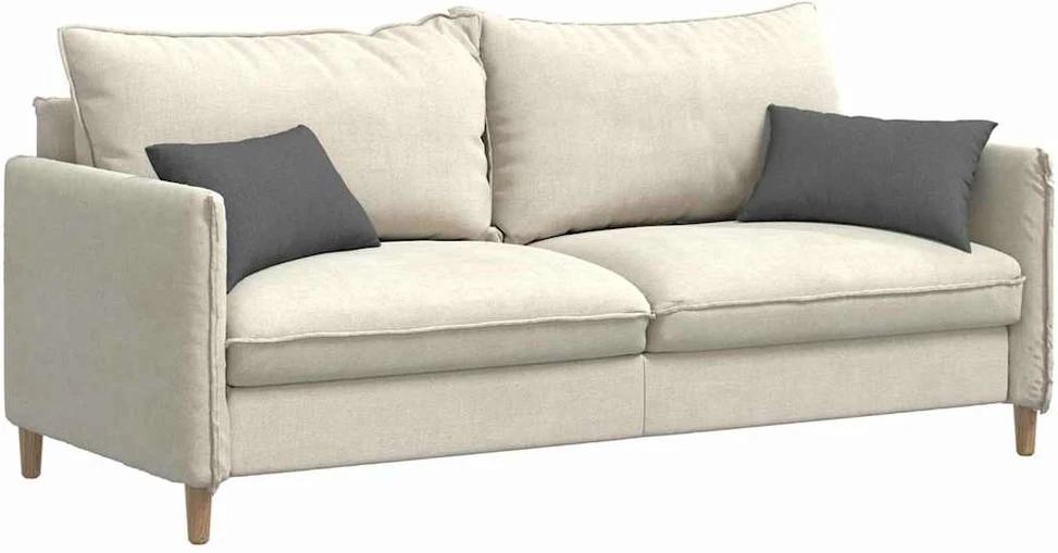 Sofa Pagalvės 2 vnt. audinys Tamsiai pilka 50 x 30 cm