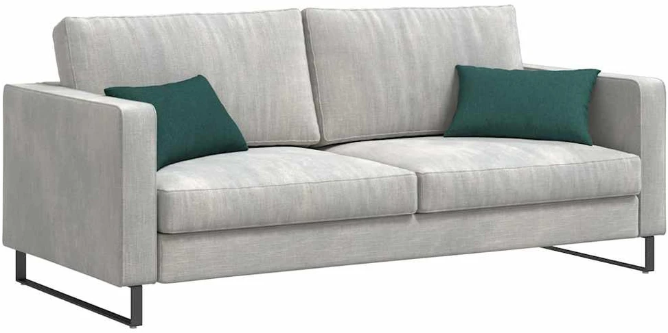 Sofa Pagalvės 2 vnt. audinys Tamsiai žalia 50 x 30 cm