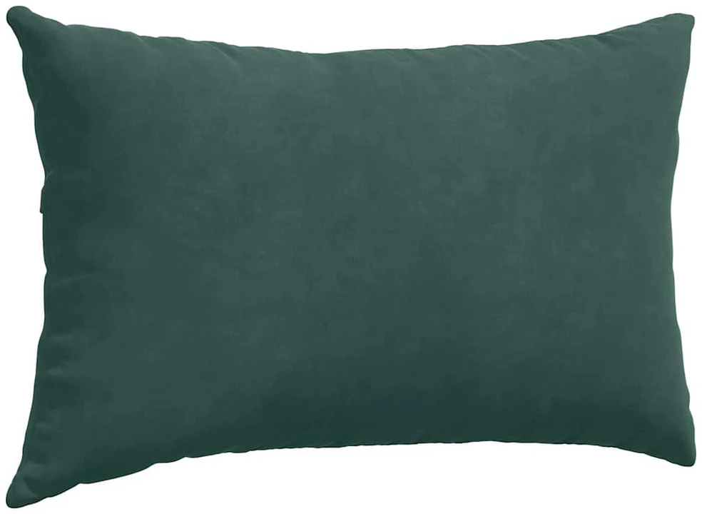 Sofa Pagalvės 2 pcs Tamsiai žalia 50 x 30 cm Kordūrinis audinys