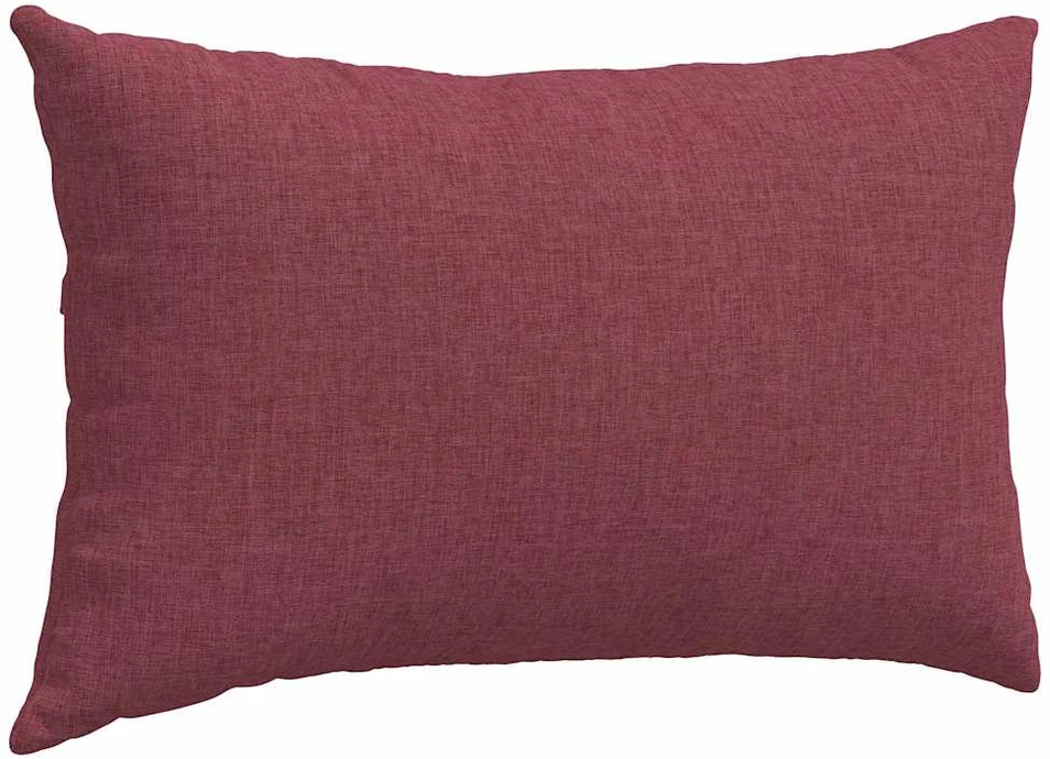 Sofa Pagalvės 2 vnt. audinys Vyno raudona 50 x 30 cm
