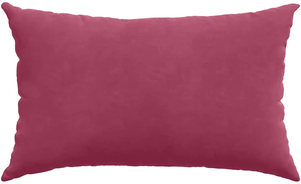 Sofa Pagalvės 2 pcs Vyno raudonumo 50 x 30 cm