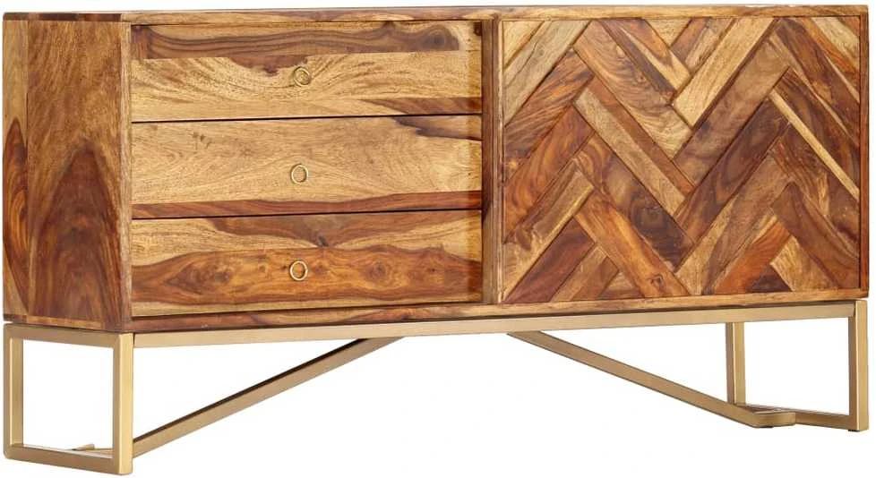 Šoninė spintelė, 118x30x60cm, rausvosios dalbergijos med. mas.
