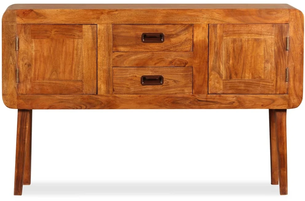 Šoninė spintelė, 120x30x75cm, mediena su medaus apdaila