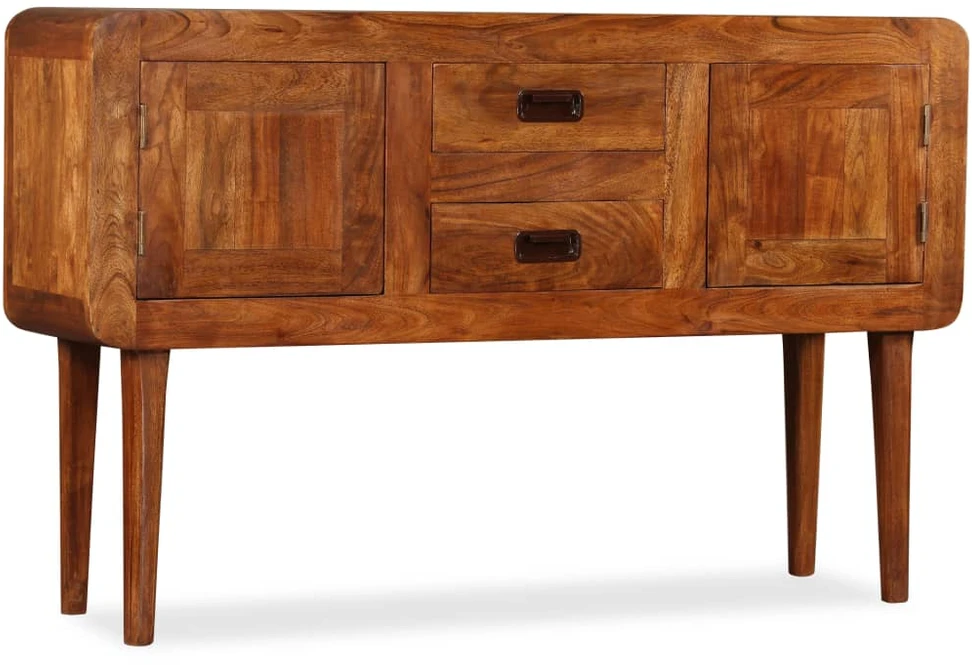 Šoninė spintelė, 120x30x75cm, mediena su medaus apdaila