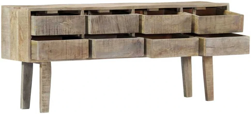 Šoninė spintelė, 140x30x60cm, mango medienos masyvas