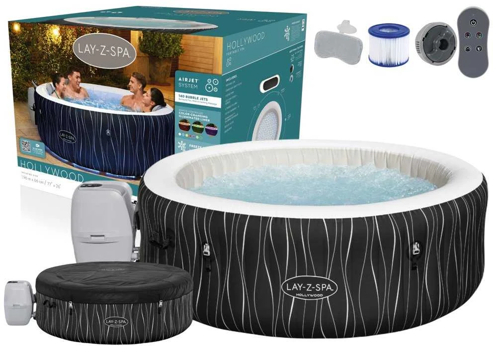 "Lay-Z-Spa" Holivudo sūkurinė vonia BESTWAY