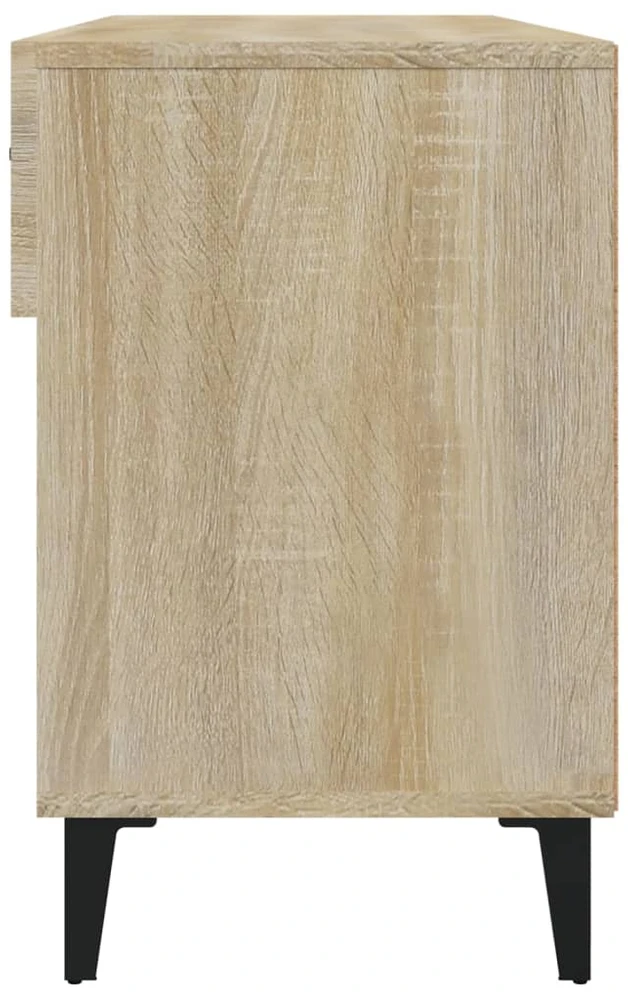 Spintelė batams, ąžuolo spalvos, 102x35x55cm, apdirbta mediena