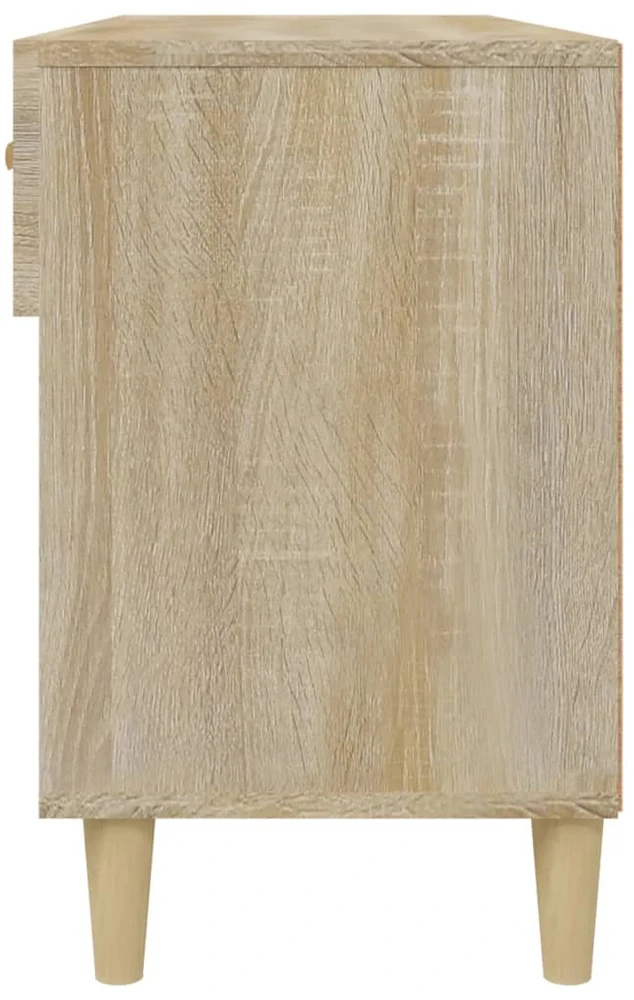 Spintelė batams, ąžuolo spalvos, 102x35x55cm, apdirbta mediena