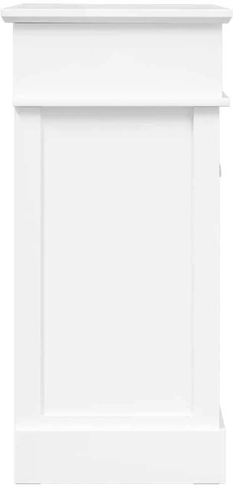 Spintelė batams, baltos sp., 50x28x58cm, paulovnijos mediena