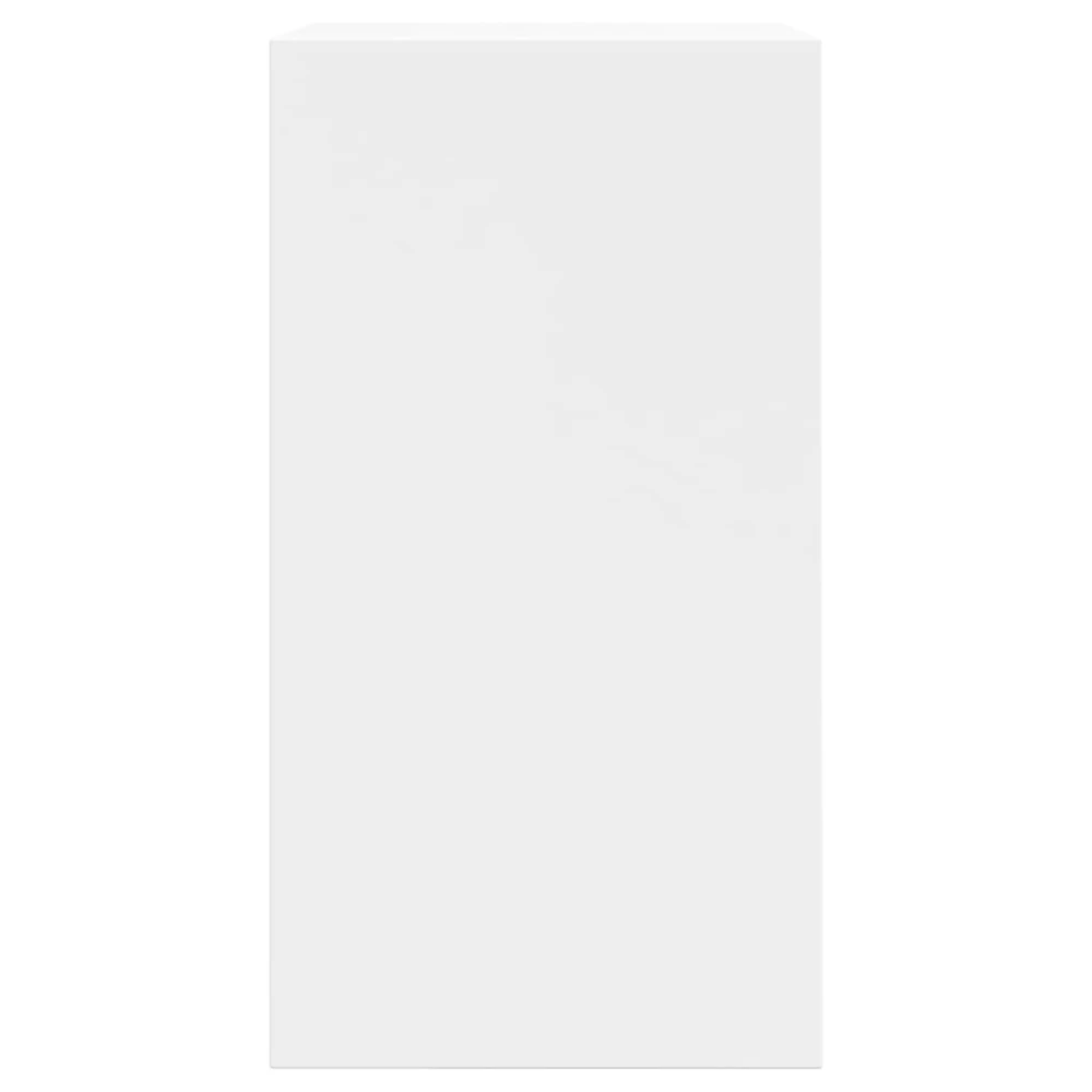 Spintelė batams, baltos spalvos, 60x34x63,5cm, apdirbta mediena