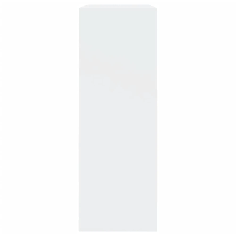 Spintelė batams, baltos spalvos, 80x34x96,5cm, apdirbta mediena