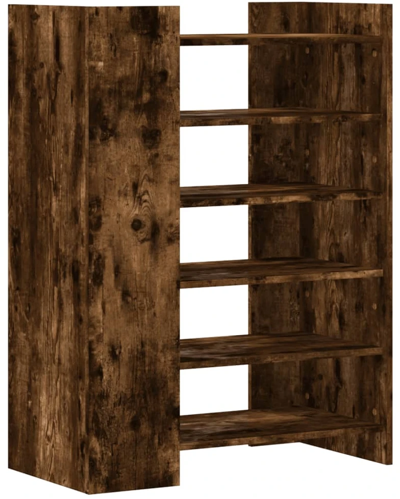 Spintelė batams, dūminė, 74,5x37,5x100cm, apdirbta mediena