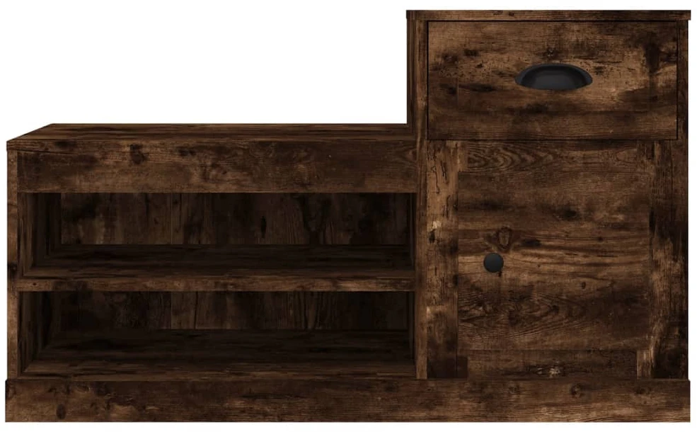 Spintelė batams, dūminio ąžuolo, 100x42x60cm, apdirbta mediena