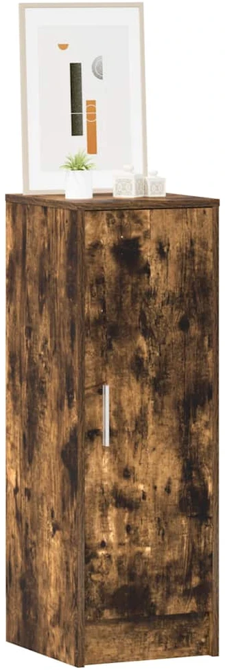 Spintelė batams, dūminio ąžuolo, 32x35x92cm, apdirbta mediena