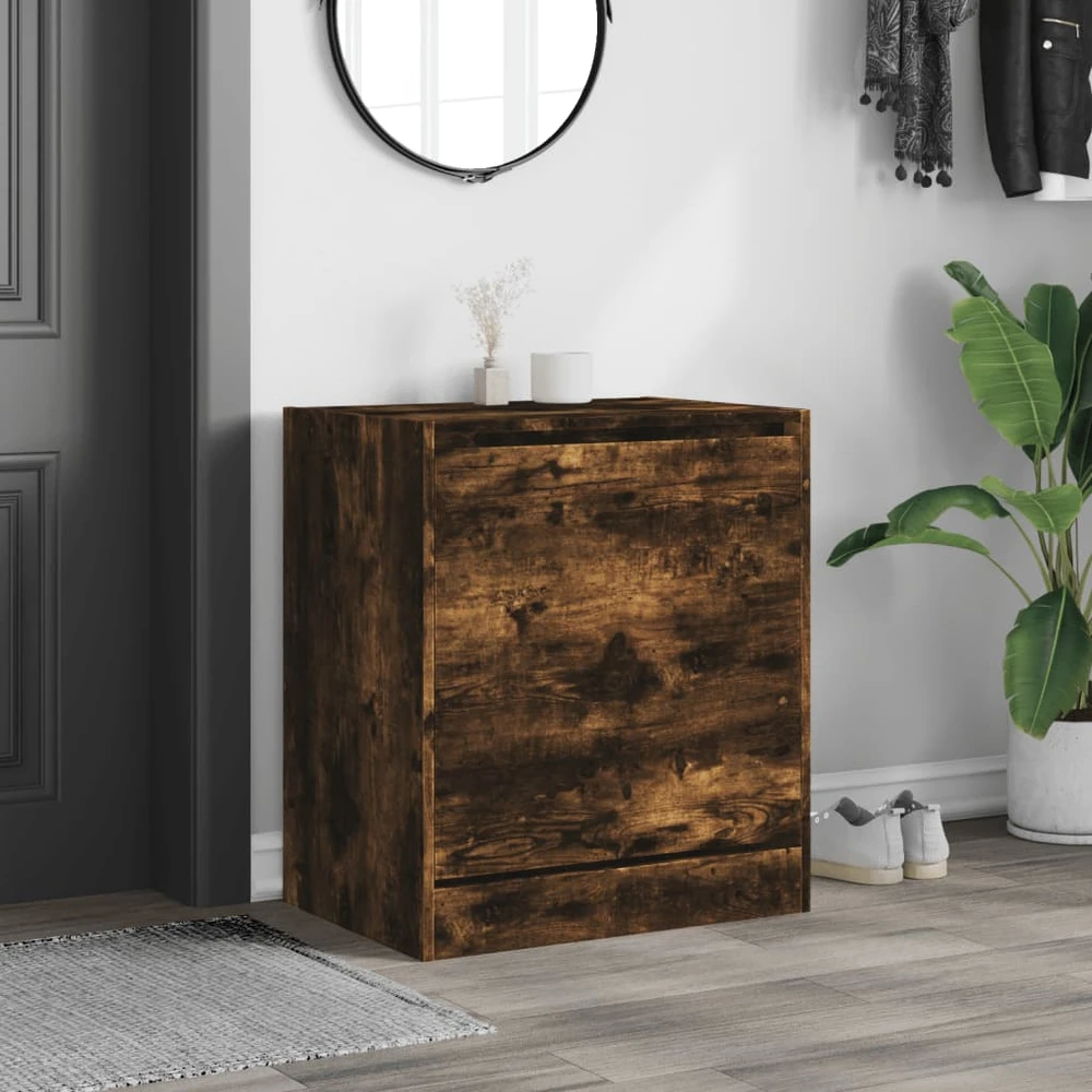 Spintelė batams, dūminio ąžuolo, 60x42x69cm, apdirbta mediena