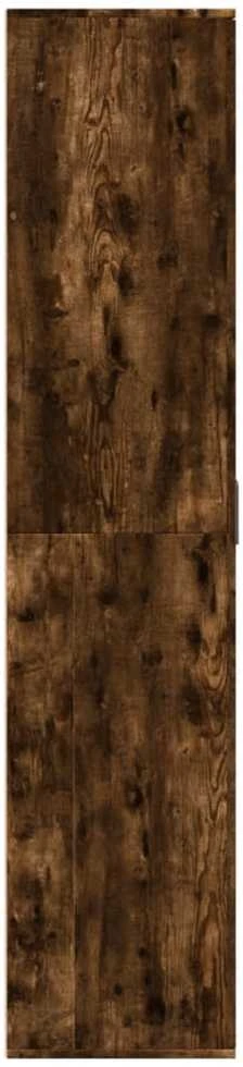 Spintelė batams, dūminio ąžuolo, 80x39x178cm, apdirbta mediena