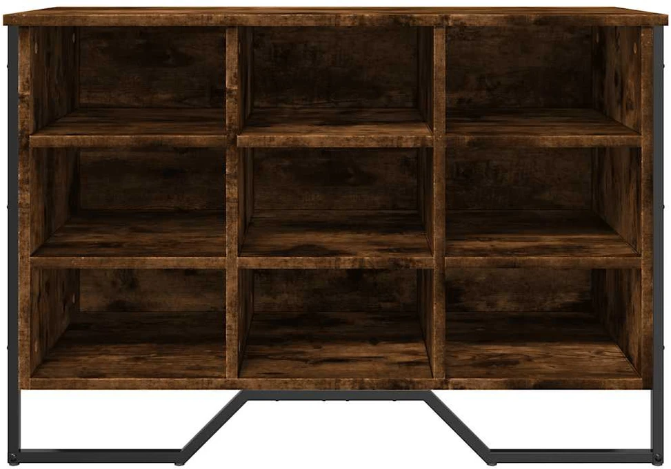 Spintelė batams, dūminio ąžuolo, 90x38x61,5cm, apdirbta mediena