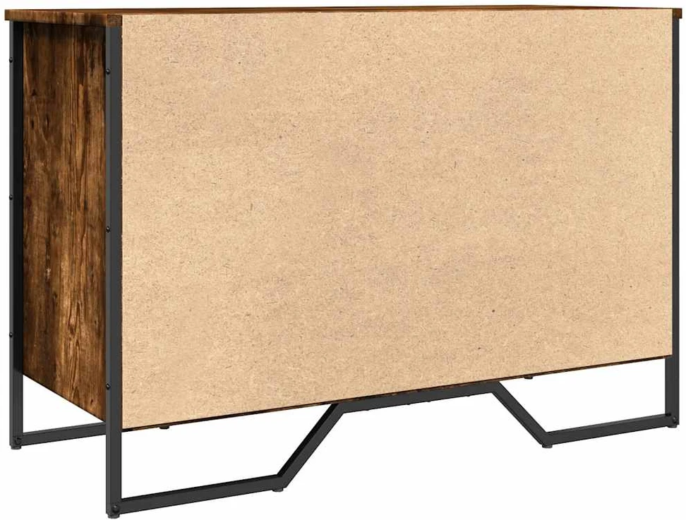 Spintelė batams, dūminio ąžuolo, 90x38x61,5cm, apdirbta mediena