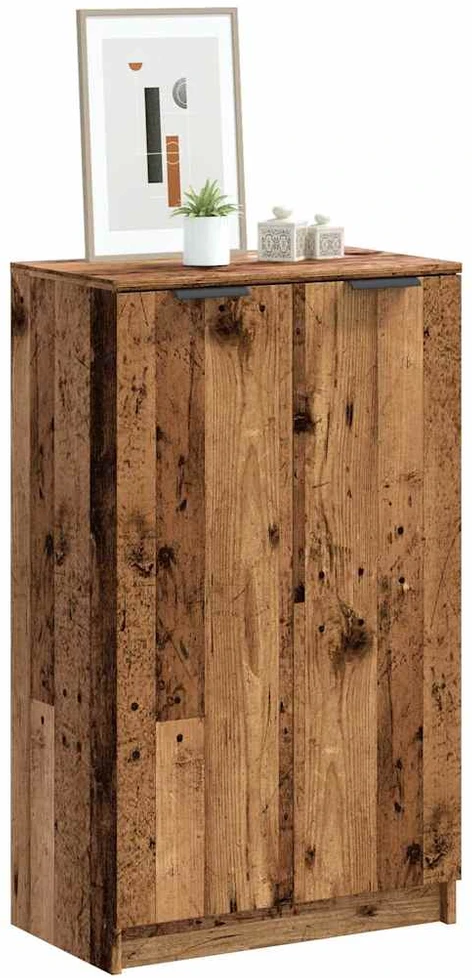Spintelė batams, medienos, 59x35x100,5cm, apdirbta mediena