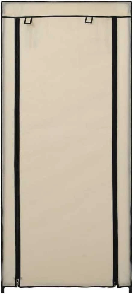 Spintelė batams su apdangalu, kreminės sp., 58x28x106cm, aud.