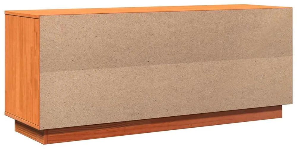Spintelė batams, vaško ruda, 110x34x45cm, pušies masyvas